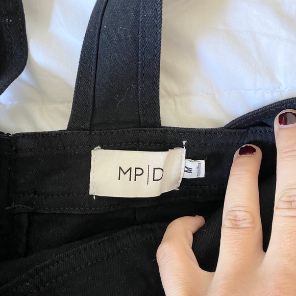 MP|D black stretch denim dress - Picture 6 of 7